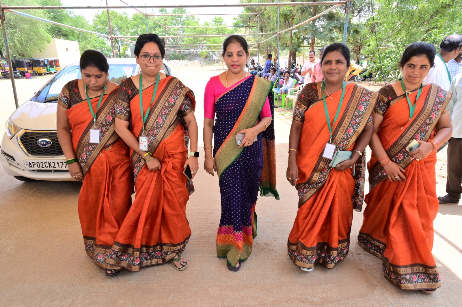 Shri Gowri/Ganesha Festival Grocery and Saree Distribution to Vulnurable Women