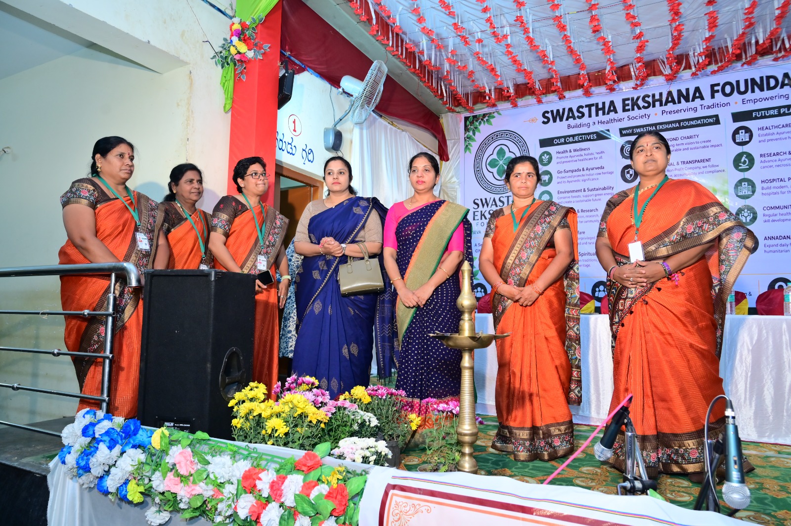 Shri Gowri/Ganesha Festival Grocery and Saree Distribution to Vulnurable Women