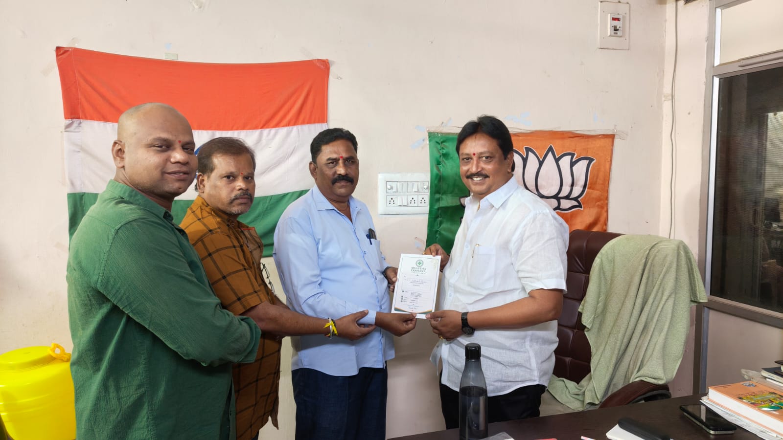 Invitation to Community Heads in Hindupur for 26-Aug Drive