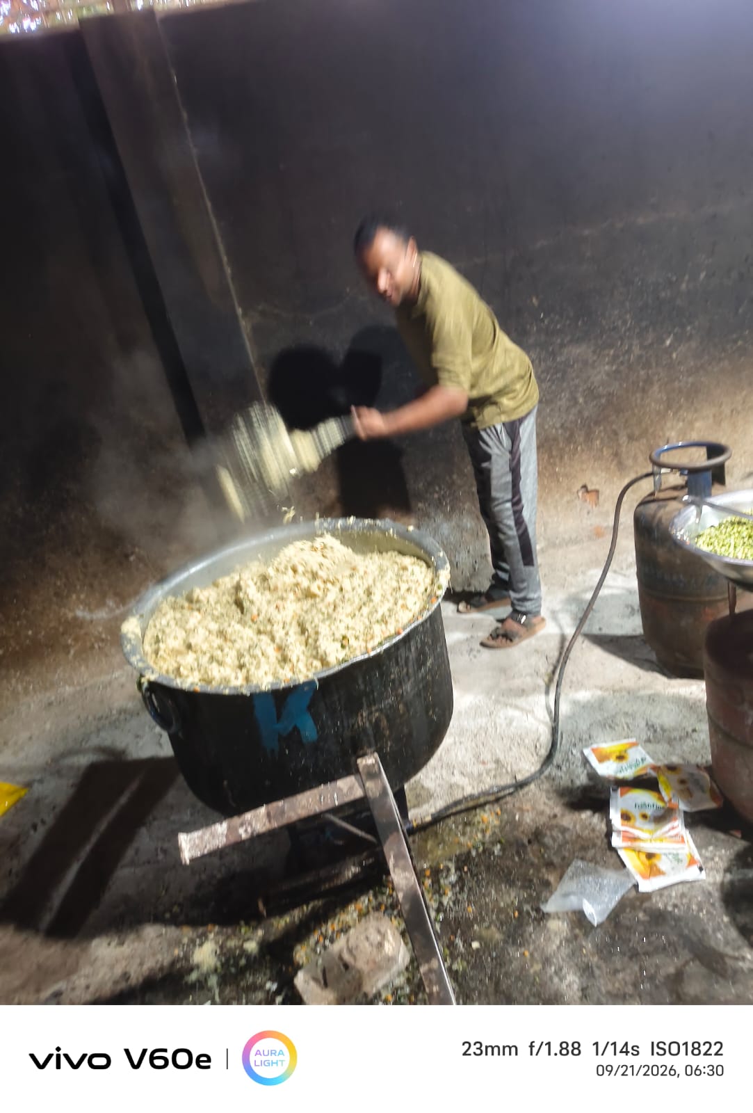 Food Prepartion to Police Force and Staff