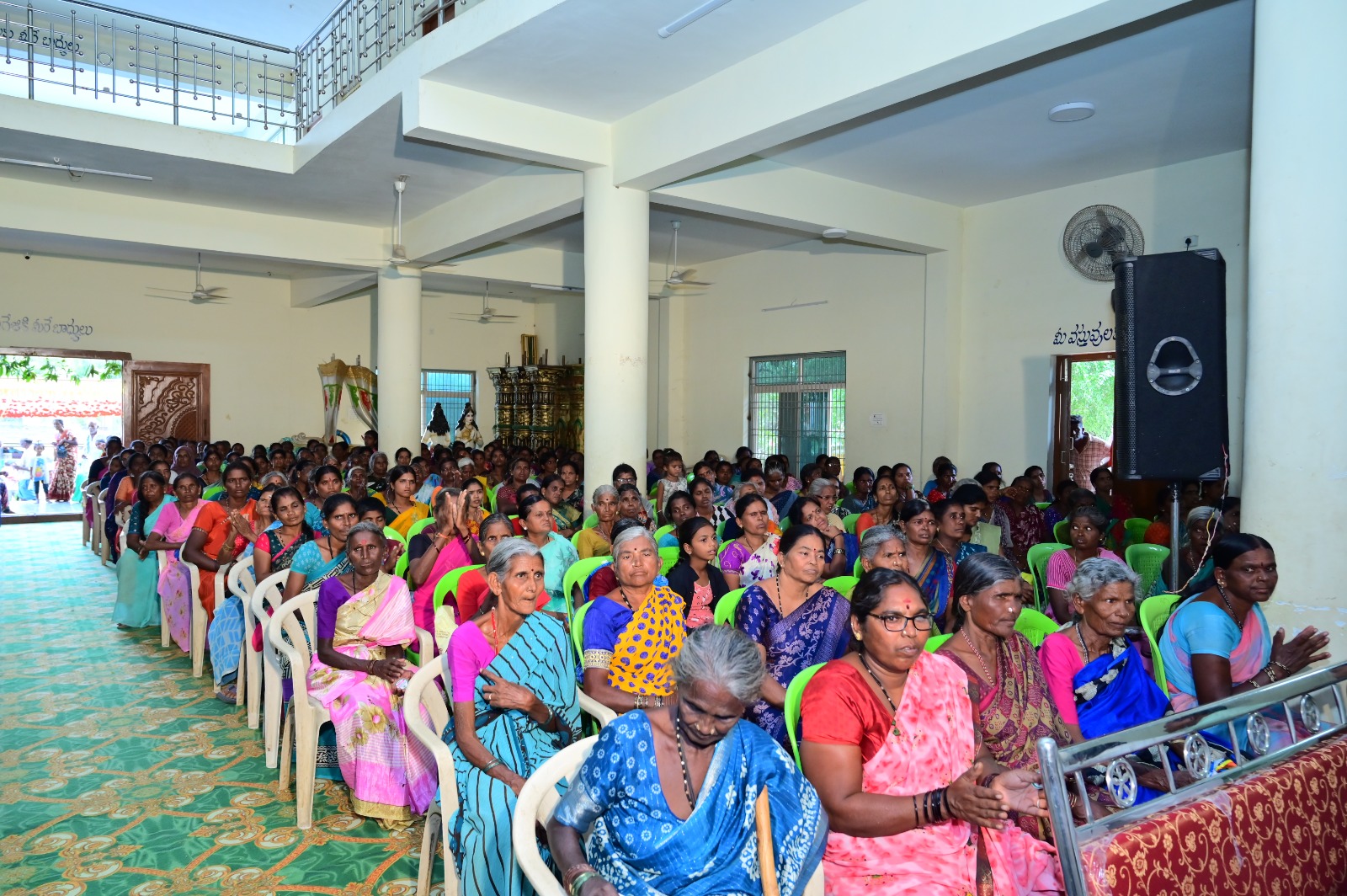 Shri Gowri/Ganesha Festival Grocery and Saree Distribution to Vulnurable Women