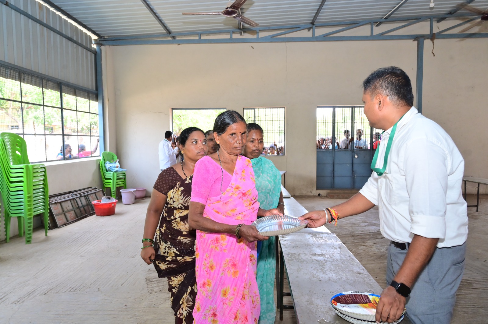 Shri Gowri/Ganesha Festival Grocery and Saree Distribution to Vulnurable Women