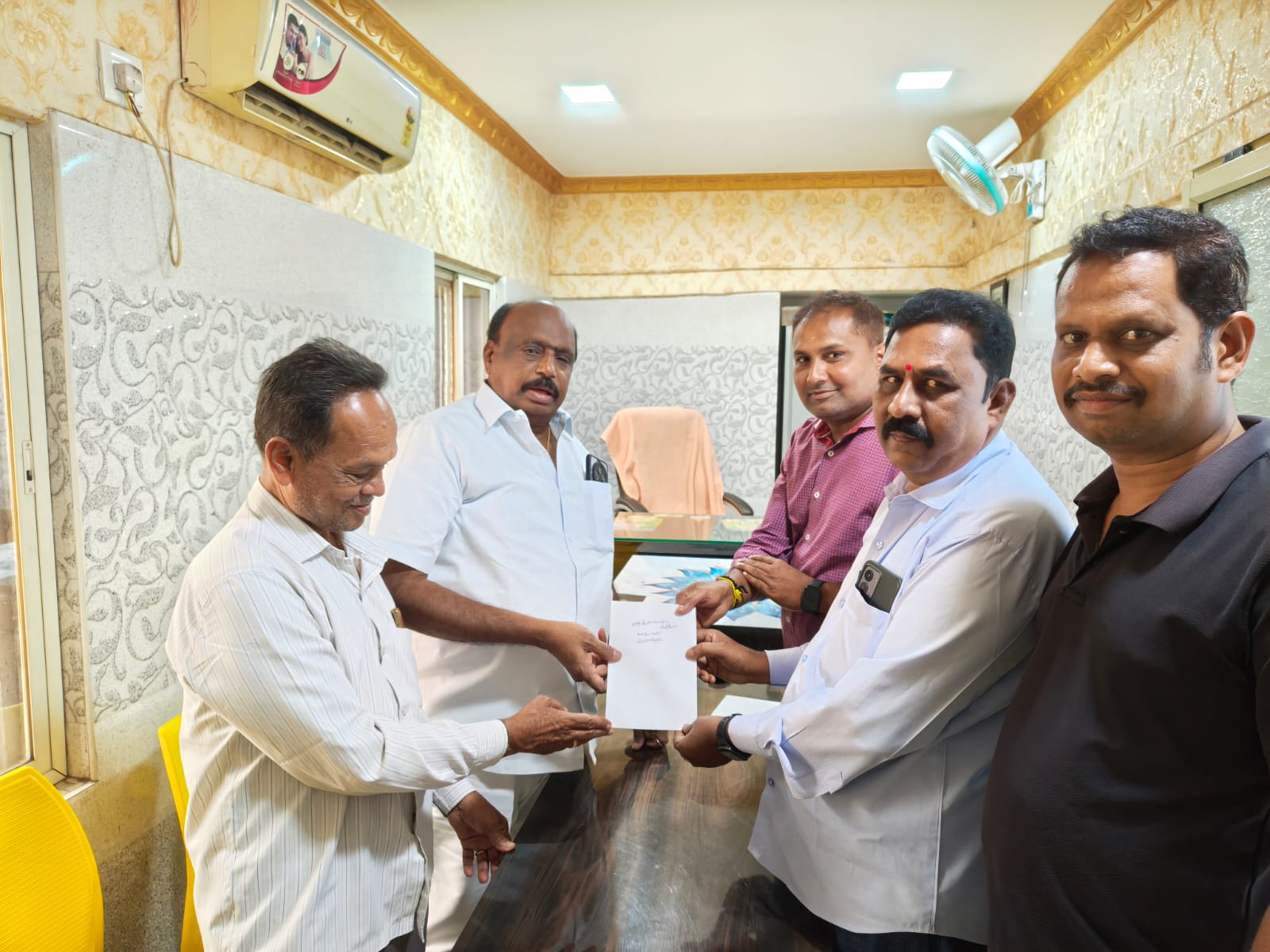 Invitation to Community Heads in Hindupur for 26-Aug Drive