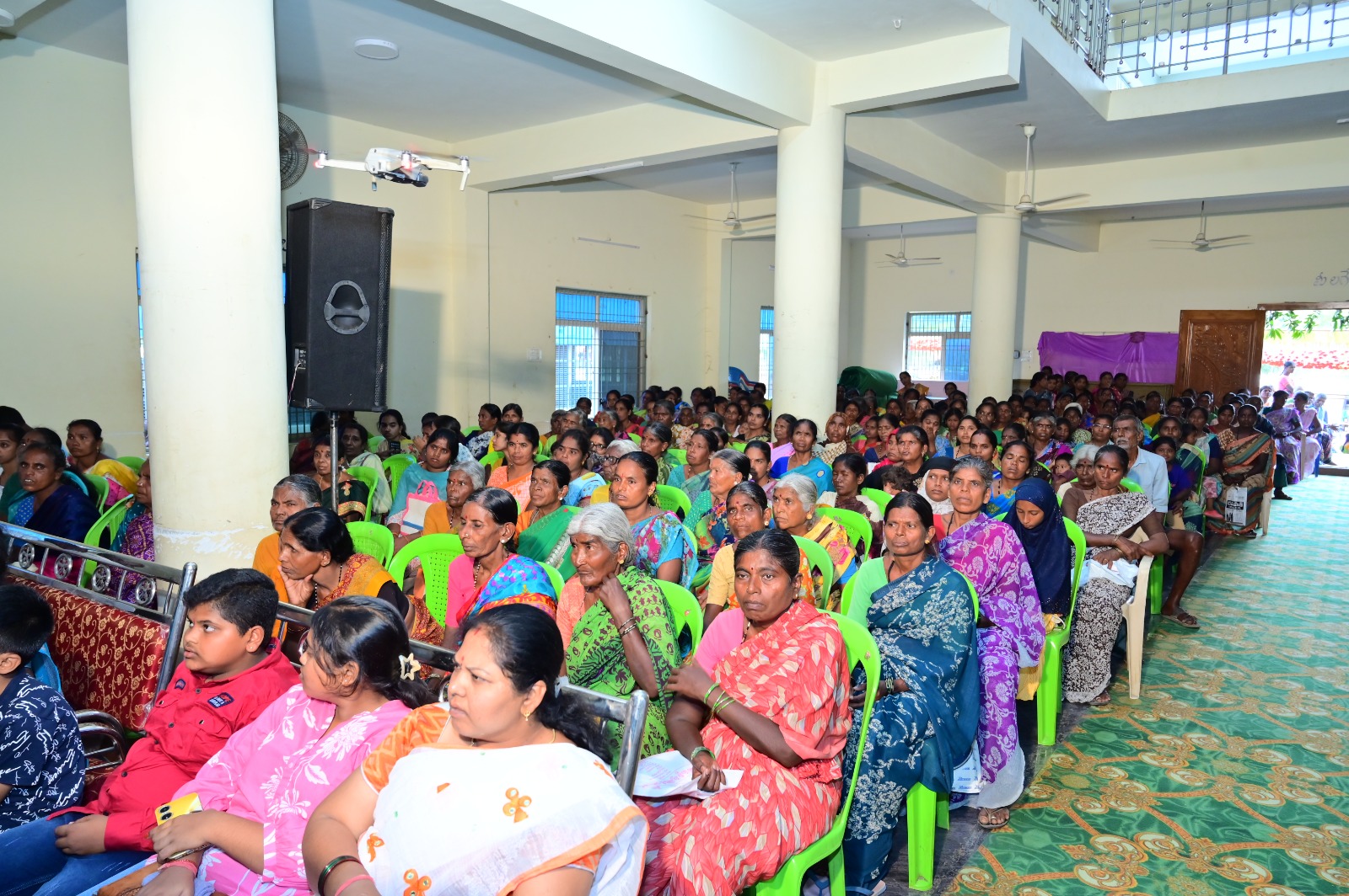 Shri Gowri/Ganesha Festival Grocery and Saree Distribution to Vulnurable Women